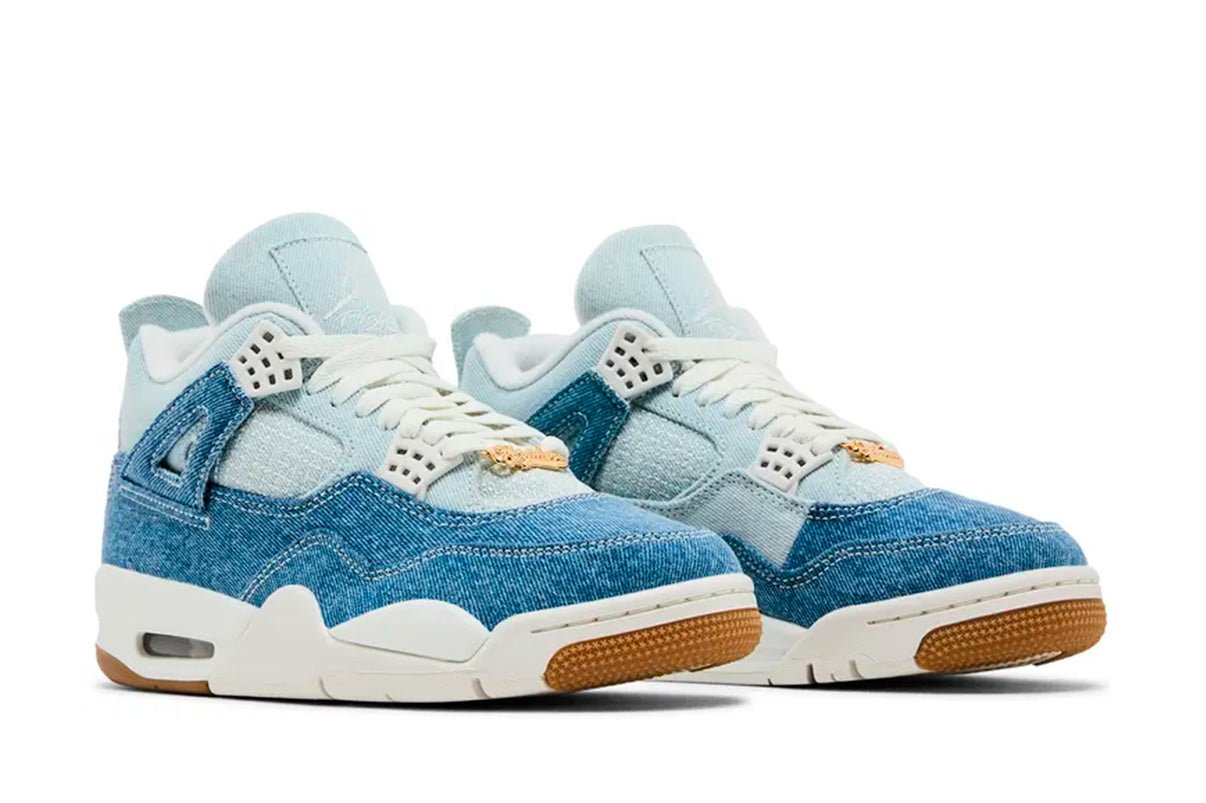Tênis Nike Air Jordan 4 Retro TEX 'Worn Blue Denim' Azul - Jordan - 43774078387490