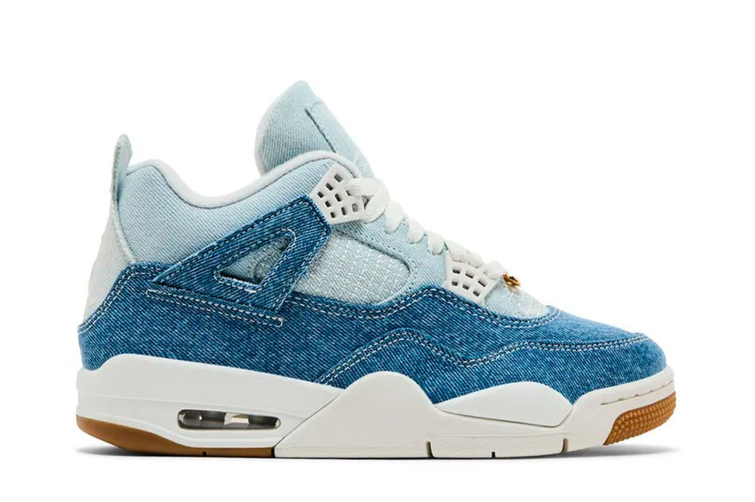 Tênis Nike Air Jordan 4 Retro TEX 'Worn Blue Denim' Azul - Jordan - 43774078387490