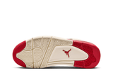 Vista na caixa do Jordan Nike Air Jordan 4 Retro Valentine's Day Sierra Red mostrando embalagem original da marca