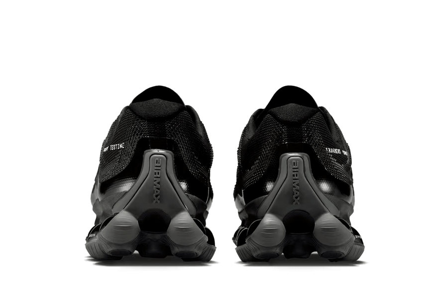 Tênis Nike Air Liquid Max x Fragment Design Black Anthracite Preto