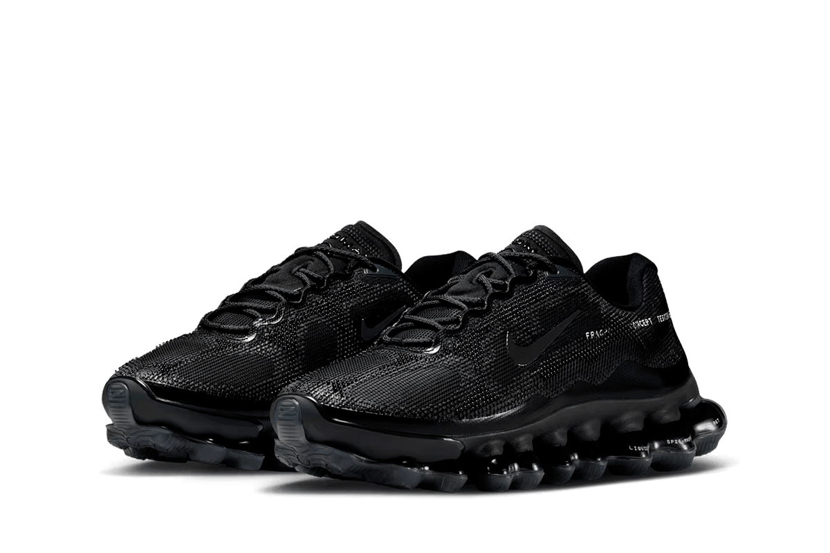 Nike Air Liquid Max FRGMT ブラックスニーカー tenis-nike-air-liquid-max-x-