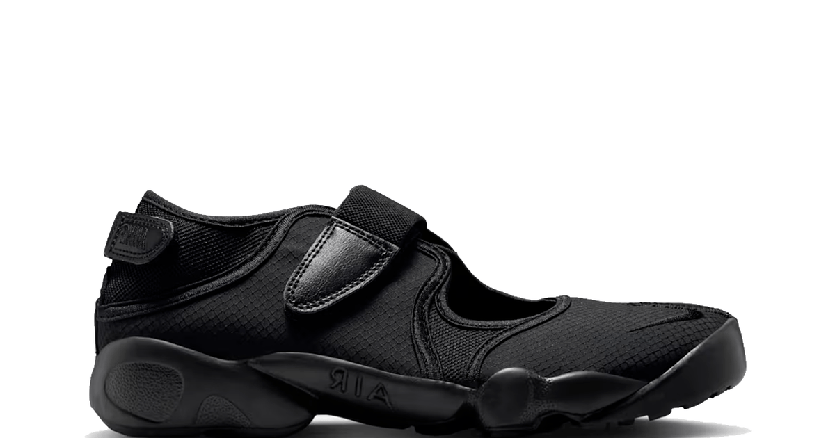 NIKE/AIR RIFT /BLACK ×BLACK /sizeUS7 tenis-nike-air-rift-triple-