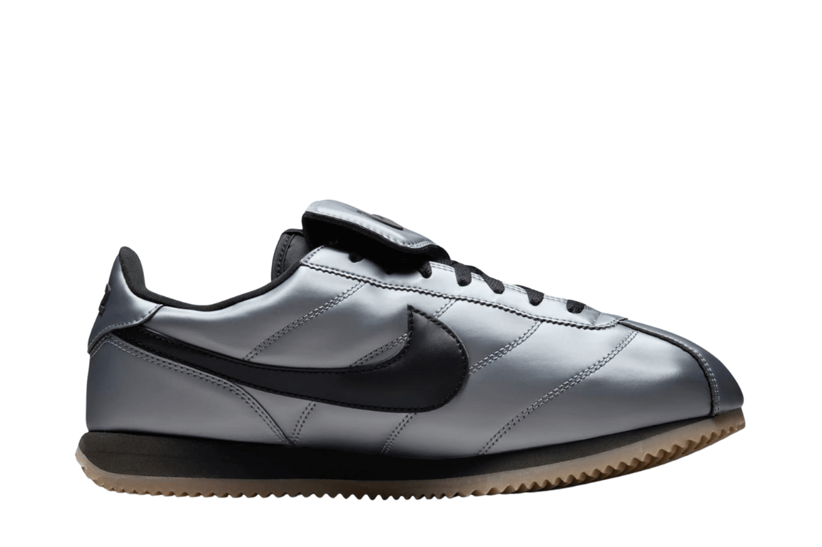 Tênis Nike Cortez SE Tiempo Pack Metallic Cool Grey Cinza