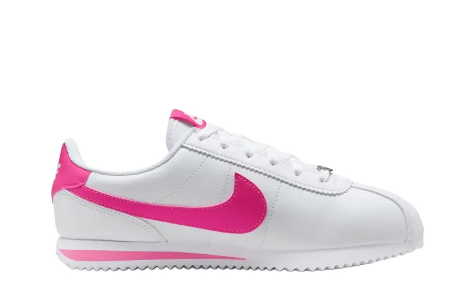 Nike Nike Cortez White Laser Fuchsia tênis em branco original na LK Sneakers