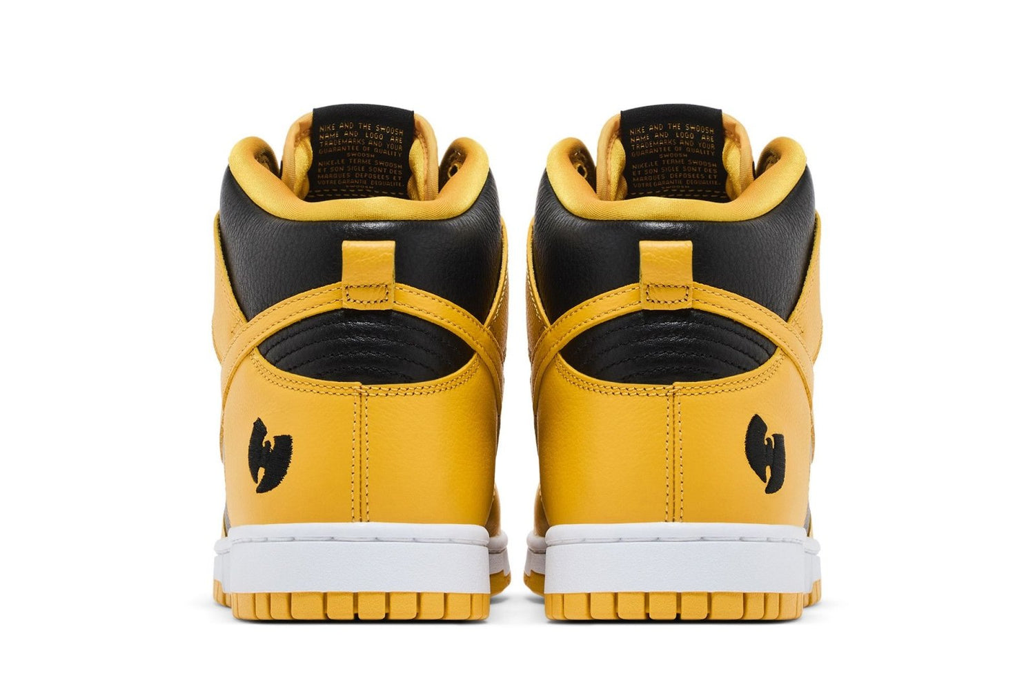 Tênis Nike Dunk High x Wu Tang Clan Black and Pollen Amarelo - Nike - HJ4320001