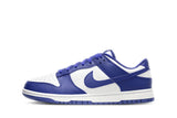 Vista lateral do Nike Nike Dunk Low Concord mostrando design do cabedal e logo da marca