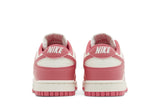Vista superior do Nike Nike Dunk Low Next Nature Aster Pink mostrando abertura, lingueta e cadarços