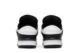 Vista superior do Nike Nike Dunk Low Twist Panda mostrando abertura, lingueta e cadarços