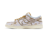 Vista lateral do Nike Nike Sb Dunk Low Premium City Of Style Colorido mostrando design do cabedal e logo da marca