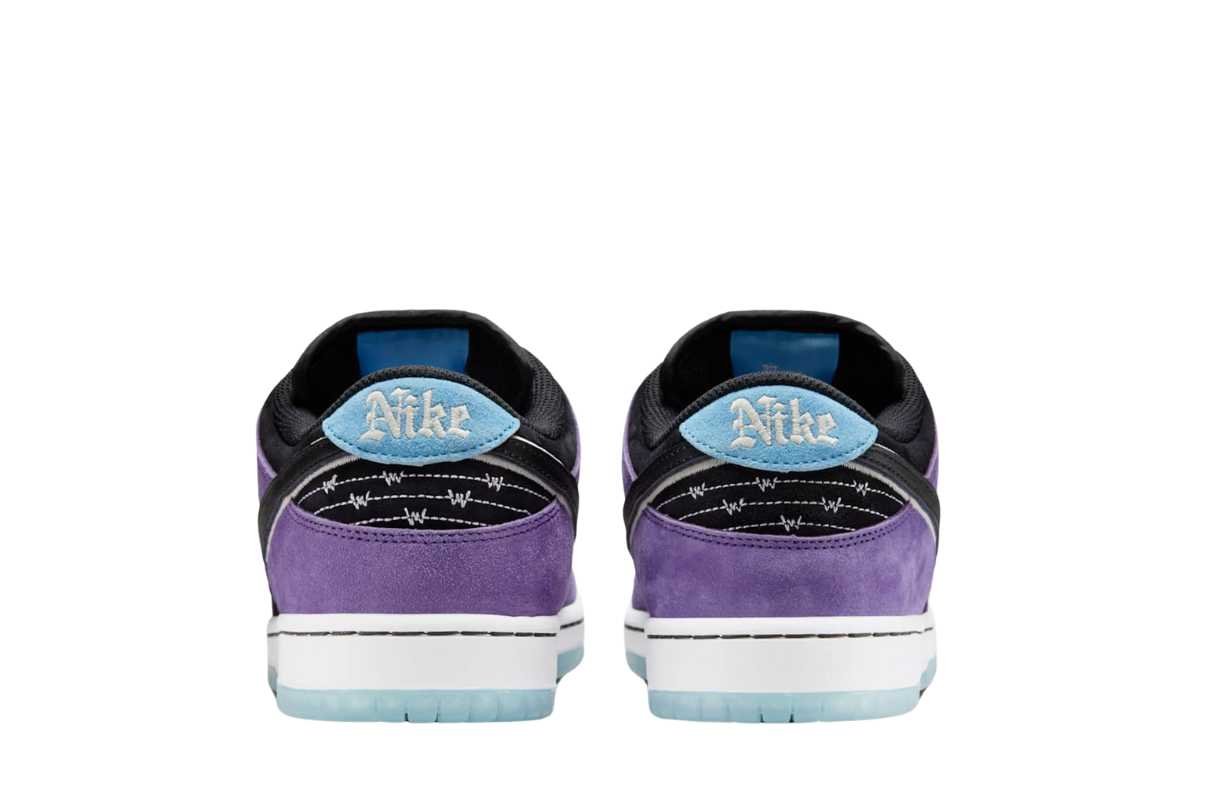 Tênis Nike SB Dunk Low Pro x Hayley Wilson Black and Court Purple Roxo - Nike - HJ0513 - 500 - 1