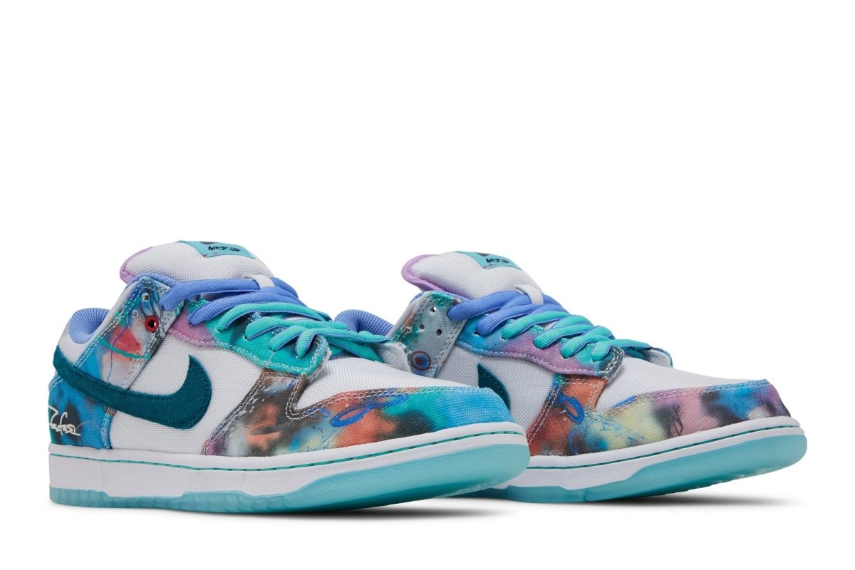 Tênis Nike Sb Dunk Low x Futura Skateboard Bleached Aqua Azul - Nike - HF6061400