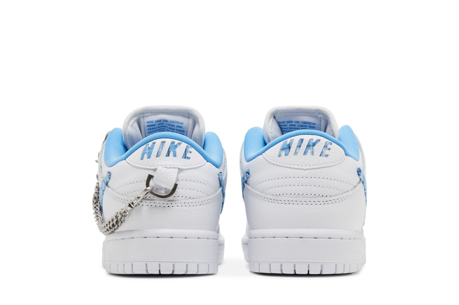 Tênis Nike Sb Dunk Low x Nicole Hause White University Blue Branco - Nike - FZ8802100