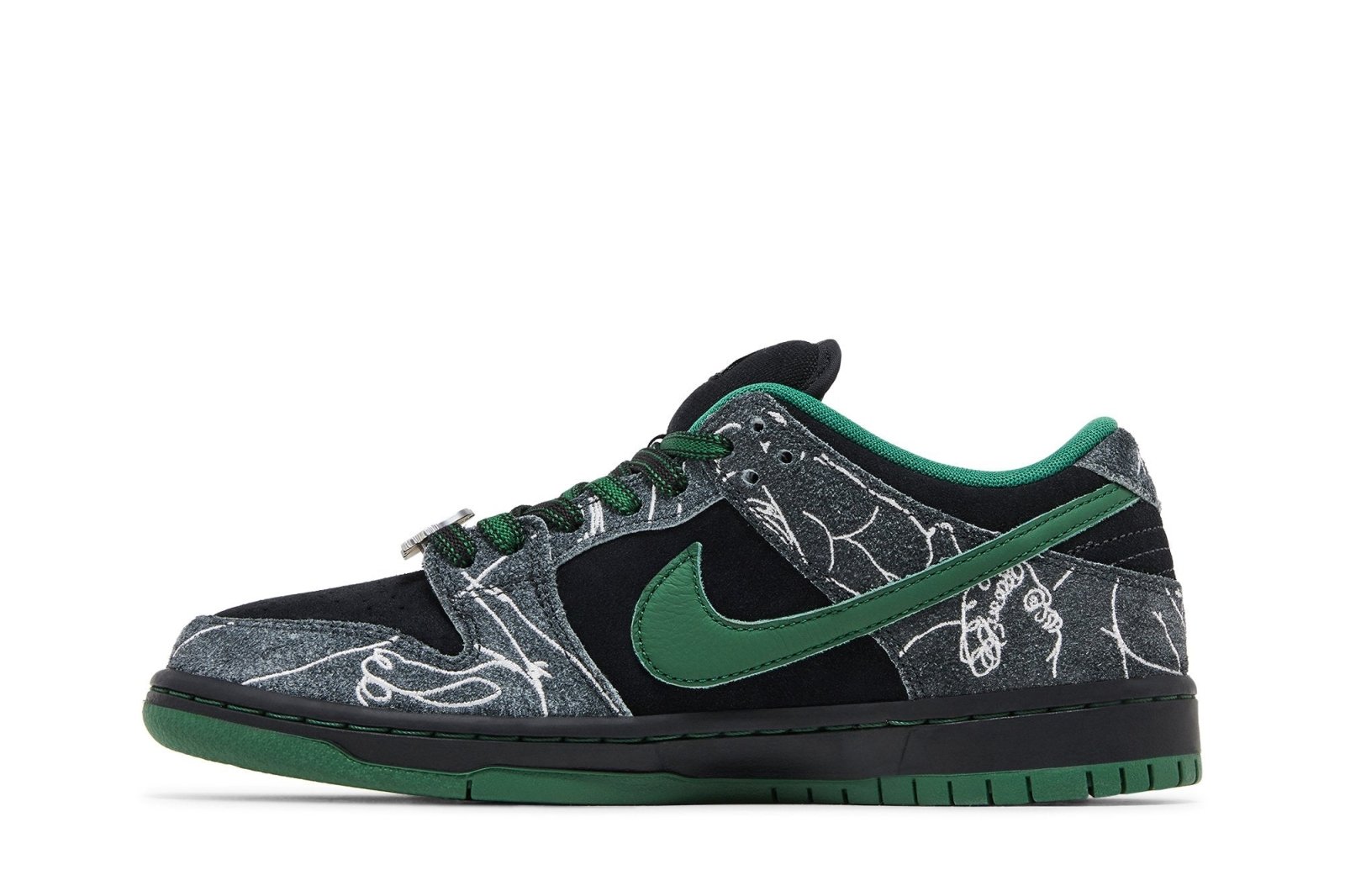 Tênis Nike Sb Dunk Low x THERE Skateboarding Ultra Humanized Preto - Nike - HF7743001