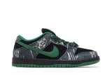Nike Nike Sb Dunk Low x THERE Skateboarding Ultra Humanized tênis em preto original na LK Sneakers