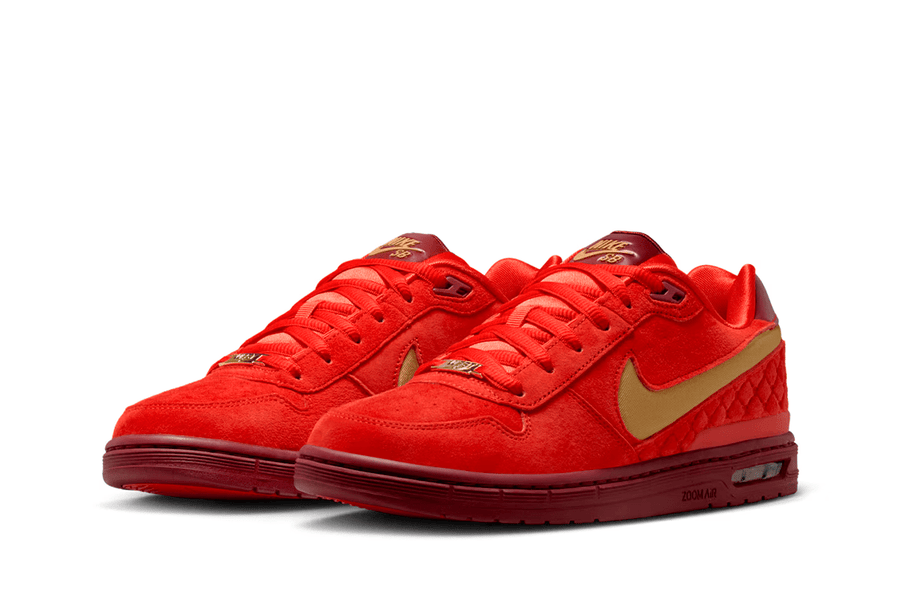 Tênis Nike SB Zoom Air Paul Rodriguez 1 Habanero Red All-Star Tênis Nike SB Zoom Air Paul Rodriguez 1 Habanero Red All-Star