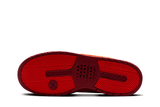 Vista frontal do Nike Nike SB Zoom Air Paul Rodriguez 1 Habanero Red All-Star mostrando biqueira e costuras