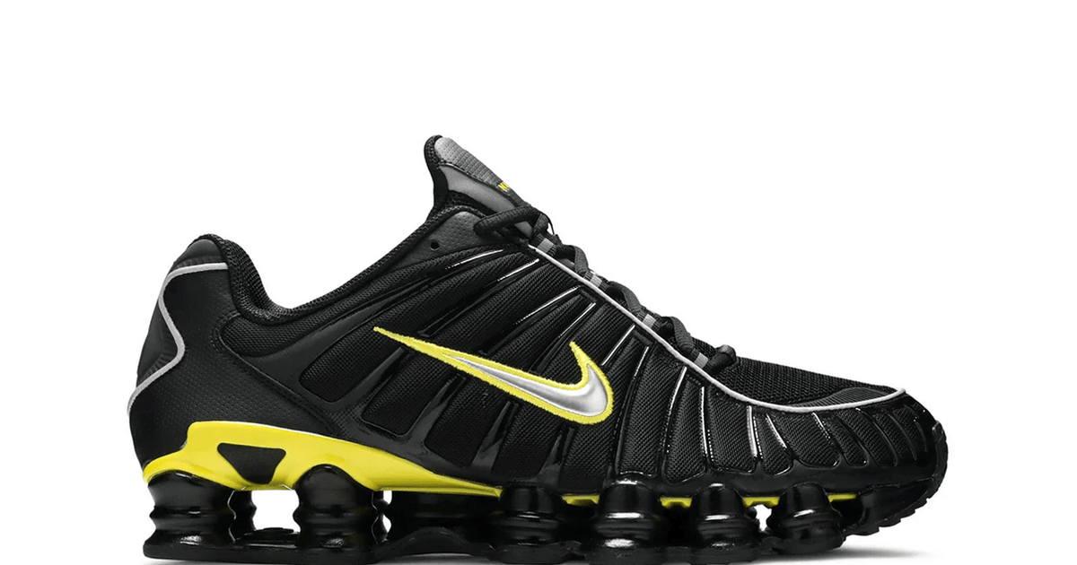 Tênis Nike Shox TL Black Dynamic Yellow Preto por R$ 2.499,99 em