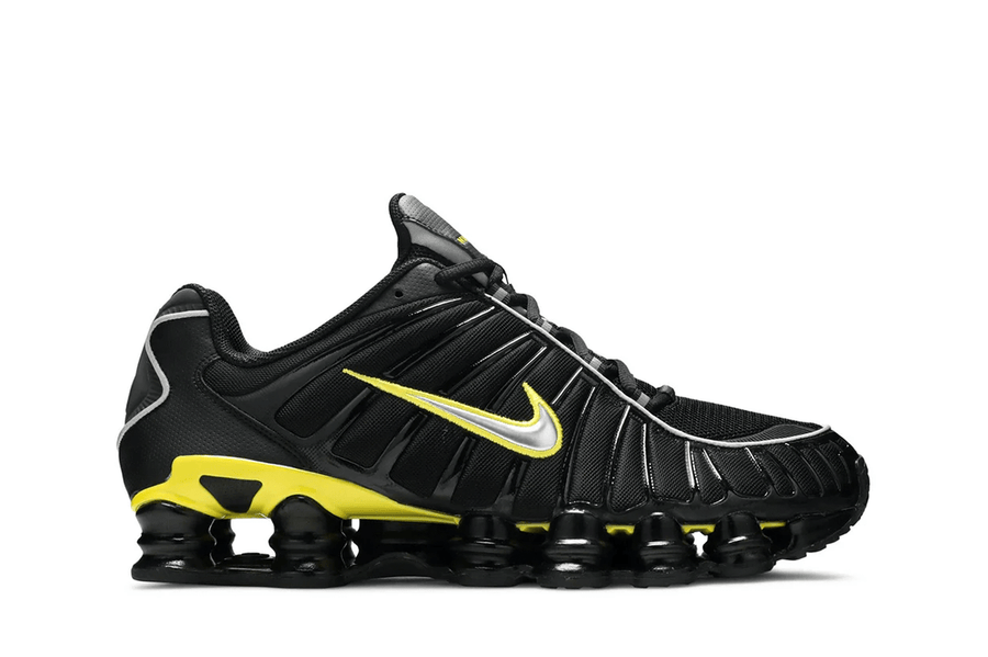 Tênis Nike Shox TL Black Dynamic Yellow Preto