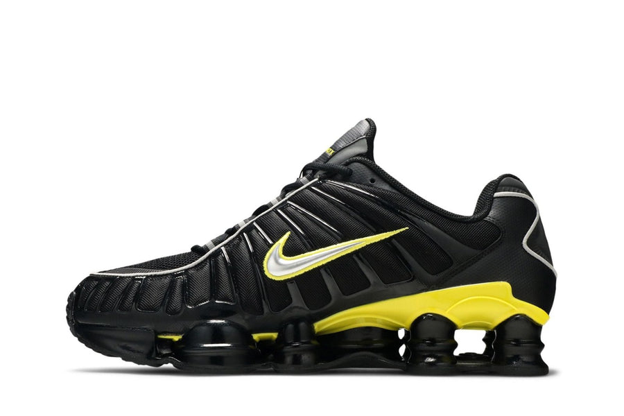 Tênis Nike Shox TL Black Dynamic Yellow Preto