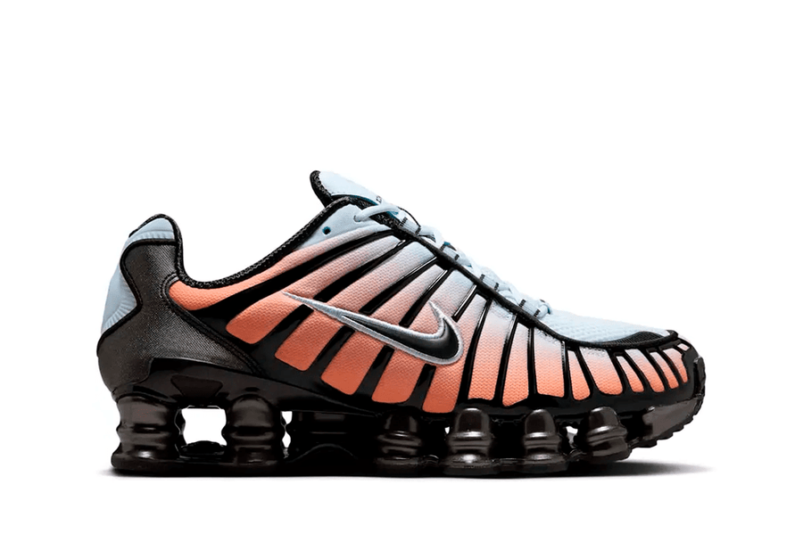 Tênis Nike Shox TL Blue Tint Orange Azul