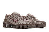 Tênis Nike Shox TL Pumice Night Maroon Cinza