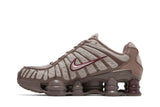 Tênis Nike Shox TL Pumice Night Maroon Cinza