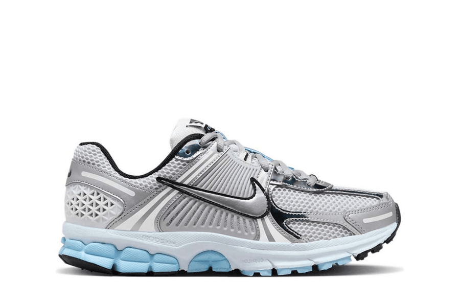 Tênis Nike Zoom Vomero 5 Metallic Silver & Blue Tint Prateado/Azul