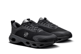 Vista em detalhe do On Running x Loewe On Running Cloudsolo Loewe Black mostrando textura do material e acabamento