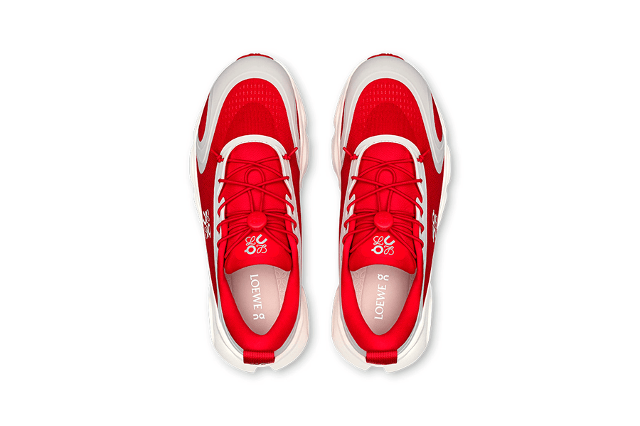 Tênis On Running Cloudsolo Loewe Red Eggshell Vermelho