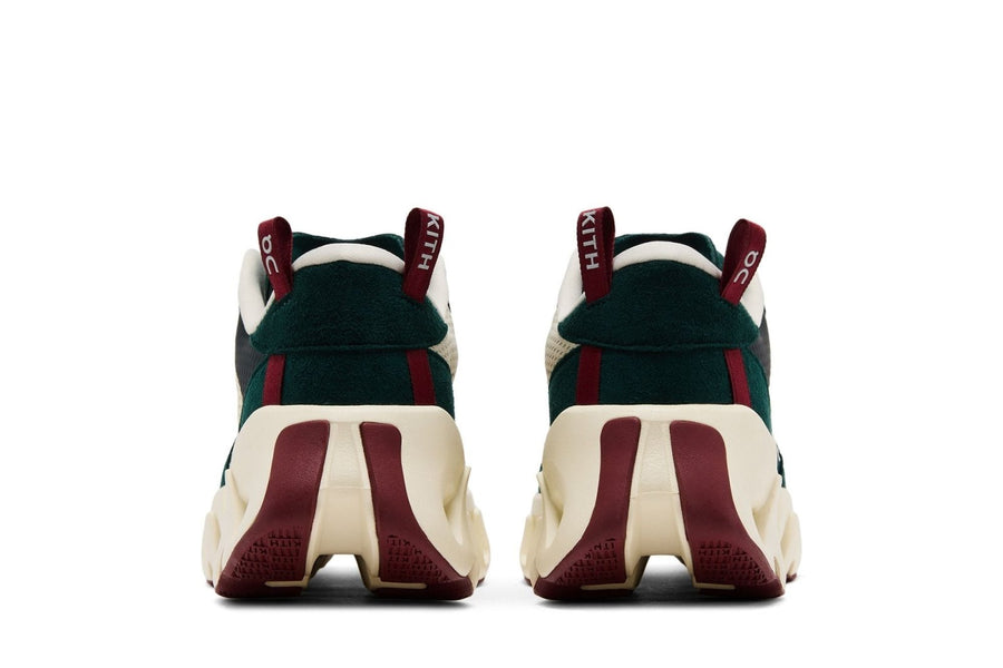 Tênis On Running x Kith ON K-Tech 2 Spirulina Barley Verde