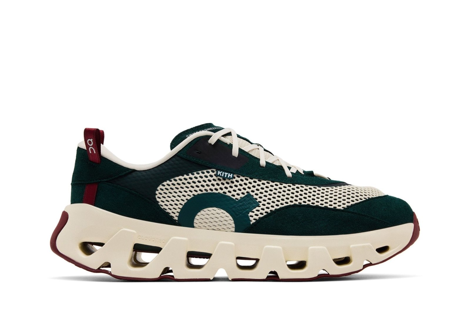 Tênis On Running x Kith ON K-Tech 2 Spirulina Barley Verde por R