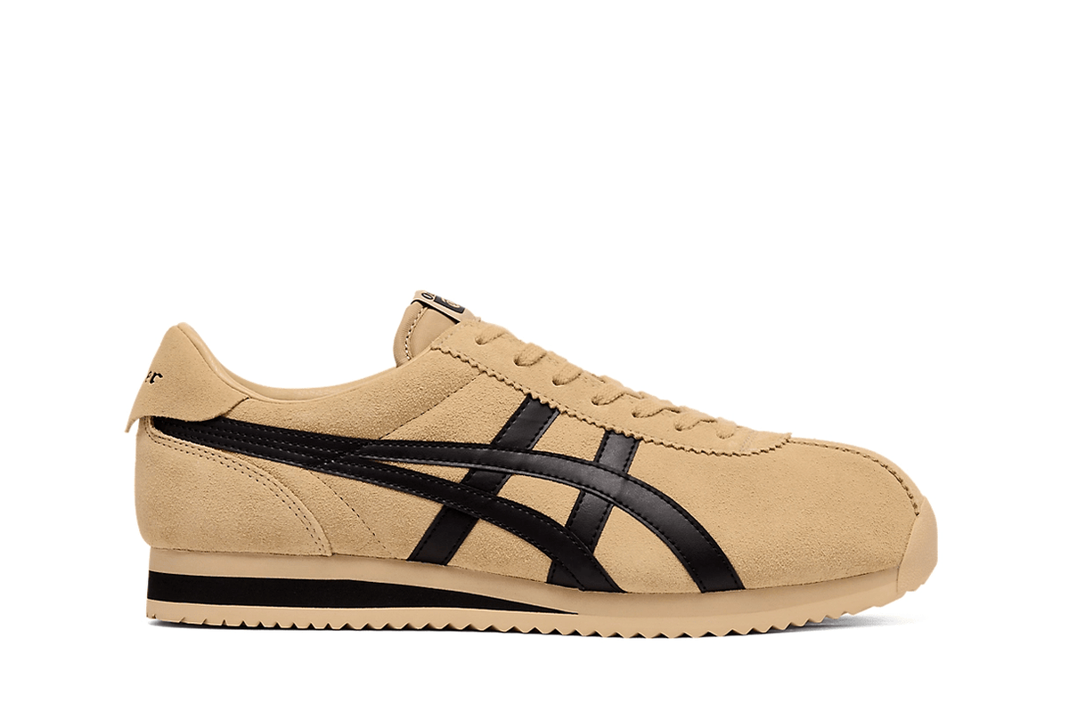 Tênis Onitsuka Tiger Corsair A55 Camel Beige Black Bege