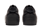Vista superior do Onitsuka Tiger Onitsuka Tiger Delegation Chunk Black/Black mostrando abertura, lingueta e cadarços