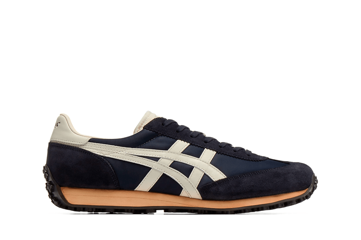Tênis Onitsuka Tiger EDR 78 NM Midnight Cream Nippon Made Azul