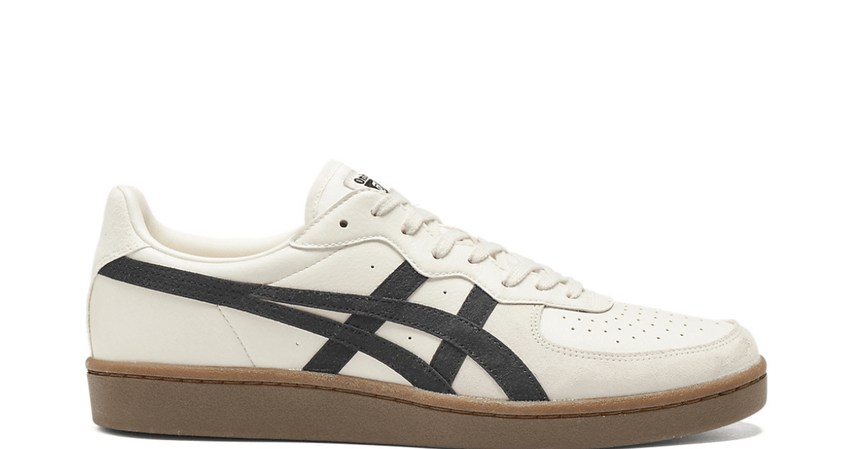 【美品】 Onitsuka Tiger GSM クリーム/ブラック26.5cm Tênis Onitsuka Tiger GSM Cream Black Gum Off White | LK Sneakers