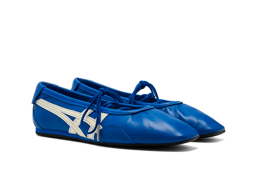 Tênis Onitsuka Tiger Gymnarina Dazzling Blue Cream Azul
