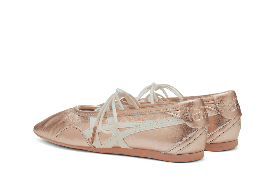 Tênis Onitsuka Tiger Gymnarina Rose Gold Cream Bege