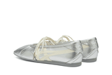 Tênis Onitsuka Tiger Gymnarina Silver Cream Prateado