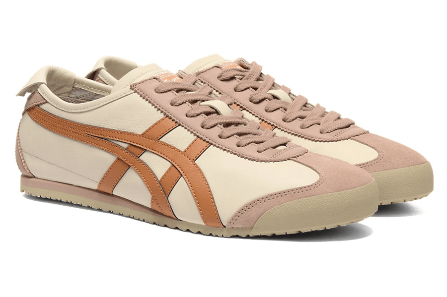 Tênis Onitsuka Tiger Mexico 66 Birch/Rust Orange Bege - Onitsuka Tiger - 1183C102.204 - 1