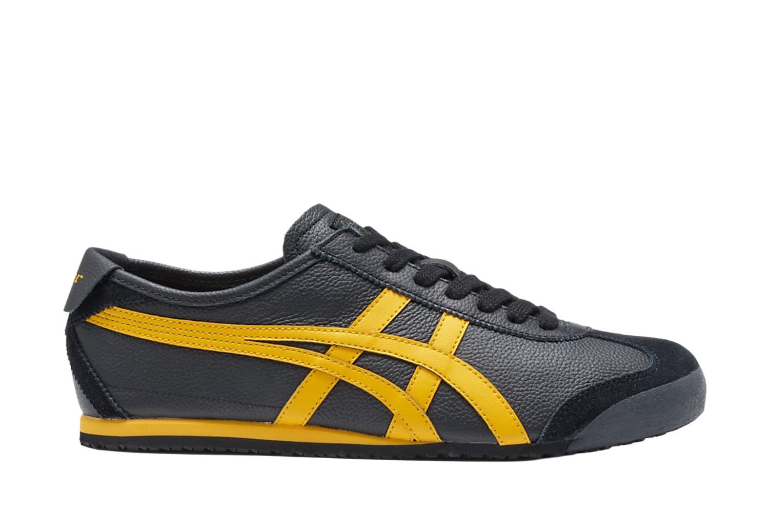 Tênis Onitsuka Tiger Mexico 66 Black Yellow Preto - Asics - 1183A201003