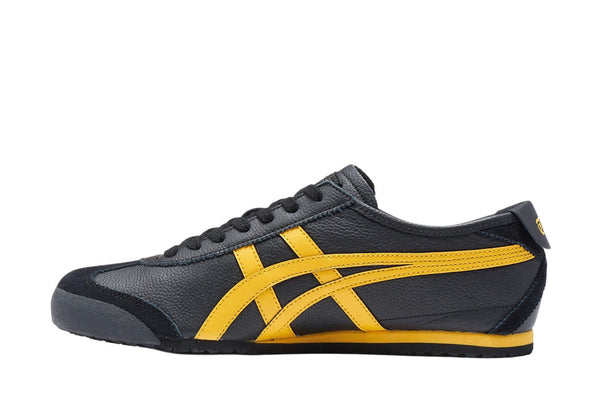 Tênis Onitsuka Tiger Mexico 66 Black Yellow Preto