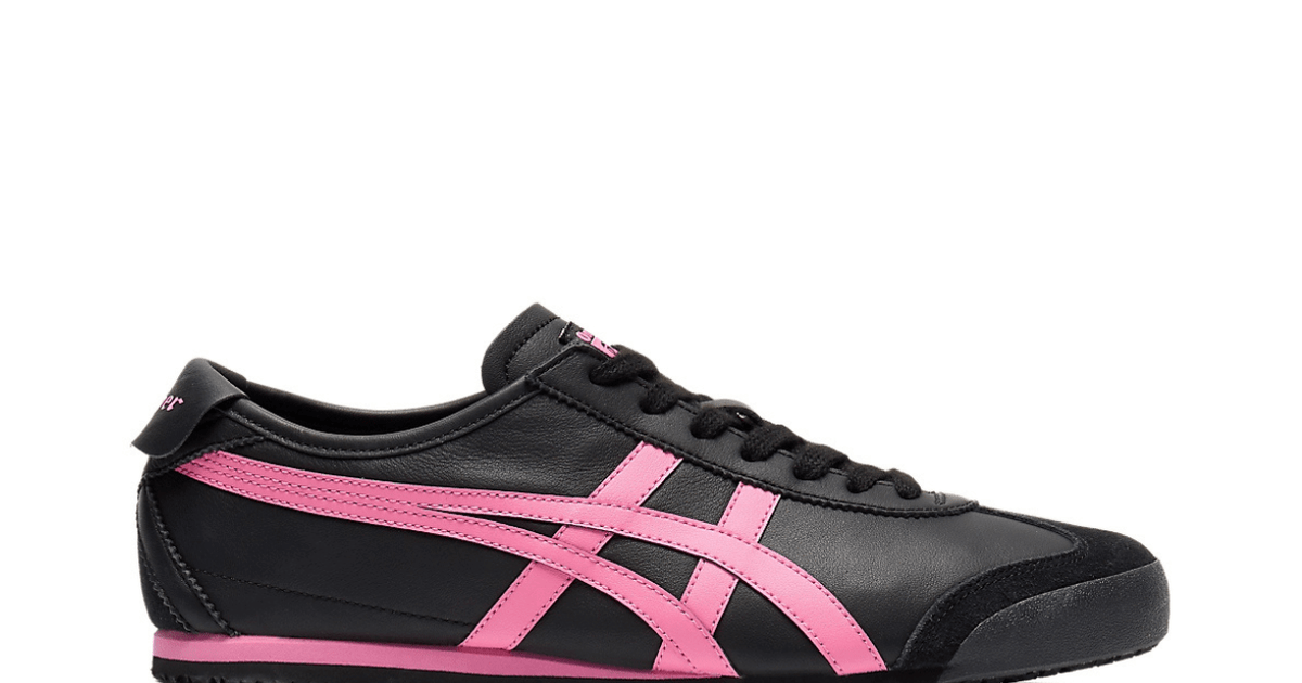 Tênis Onitsuka Tiger Mexico 66 Black/Dragon Fruit Preto - LK