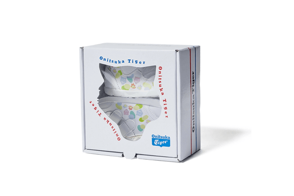 Tênis Onitsuka Tiger Mexico 66 First Kids White/Huddle Yellow Branco