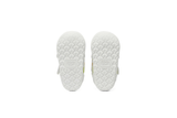 Vista na caixa do Onitsuka Tiger Onitsuka Tiger Mexico 66 First Kids White/Huddle Yellow mostrando embalagem original da marca