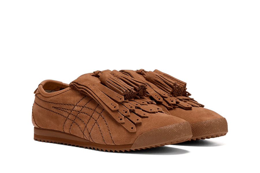 Tênis Onitsuka Tiger Mexico 66 Fringe Mocha Brown/Dark Brown Marrom