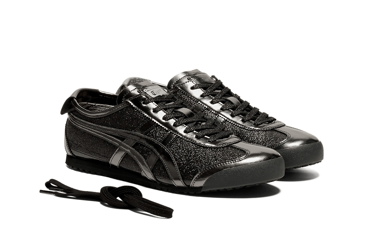 Tênis Onitsuka Tiger Mexico 66 Glitter Pack Black Gunmetal Preto - Onitsuka Tiger - 1183C480-001-1