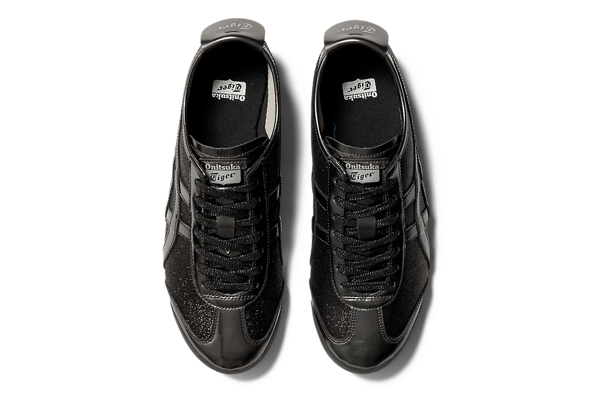 Tênis Onitsuka Tiger Mexico 66 Glitter Pack Black Gunmetal Preto - Onitsuka Tiger - 1183C480-001-1