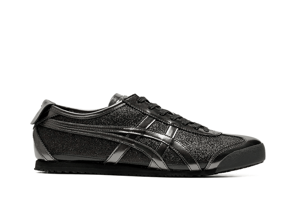 VERGELMER ブラックメタル　BLACKL Tênis Onitsuka Tiger Mexico 66 Glitter Pack Black Gunmetal Preto