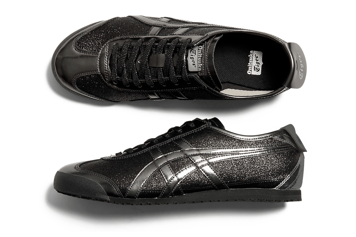 Tênis Onitsuka Tiger Mexico 66 Glitter Pack Black Gunmetal Preto - Onitsuka Tiger - 1183C480-001-1