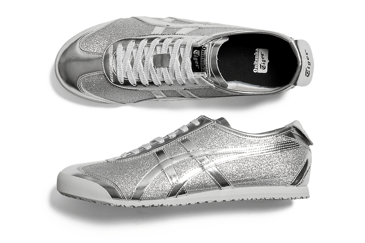 Tênis Onitsuka Tiger Mexico 66 Glitter Pack Pure Silver Prateado - Onitsuka Tiger - 1183C480-021-1